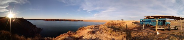 Camping at Lake Meredith in Fritch, TX
