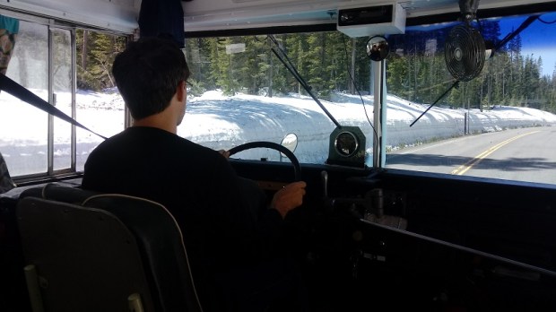 Driving-Crater-Lake-National-PArk-OR