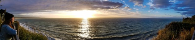 Sequim WA Sunset over Strait of Jauan de Fuca